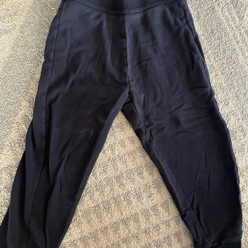 Moncler Kids Black Jogger Pants